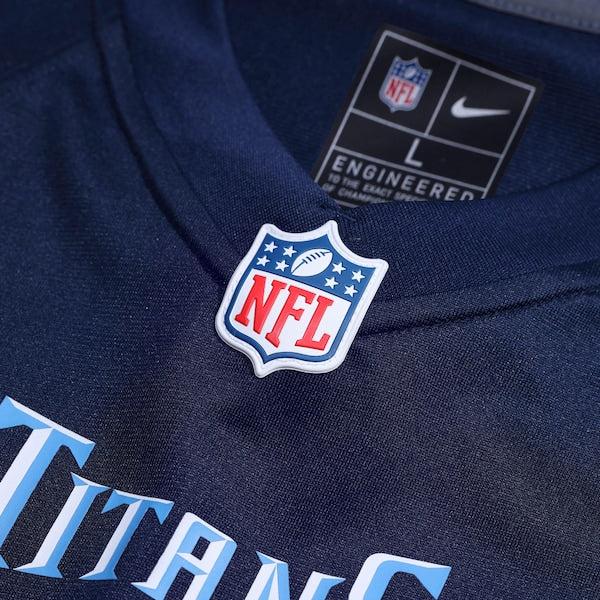 Johnny Hekker Tennessee Titans Nike Team Game Jersey - Navy - Image 4