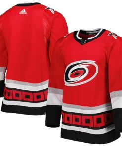 Carolina Hurricanes adidas 2022-23 25th Anniversary Primegreen Authentic Jersey - Red