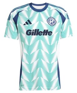 Alternative view of New England Revolution adidas 2025 Eastern White Pine x Flag of New England Replica Custom Jersey - White