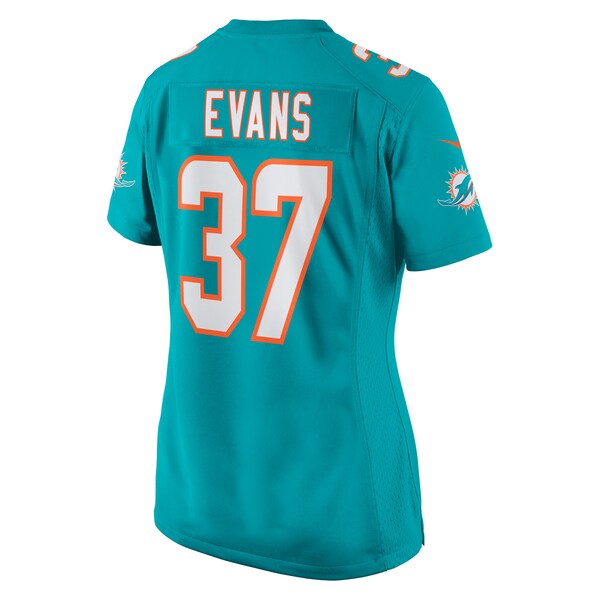 Darrynton Evans Miami Dolphins Nike Women's Team Game Jersey - Aqua - Image 3