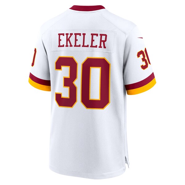 Austin Ekeler Washington Commanders Nike Game Super Bowl Era Jersey - White - Image 4