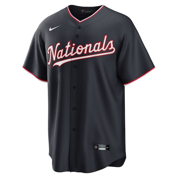 Dylan Crews Washington Nationals Nike Alternate Replica Jersey - Navy/White - Image 3