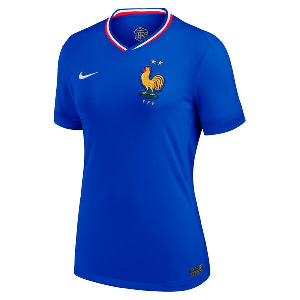 France National Team Nike Women's 2024 Home Replica Blank Jersey - Blue - Image 3