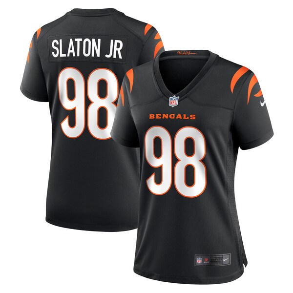 Tedarrell Slaton Jr Cincinnati Bengals Nike Women's Team Game Jersey - Black - Image 2