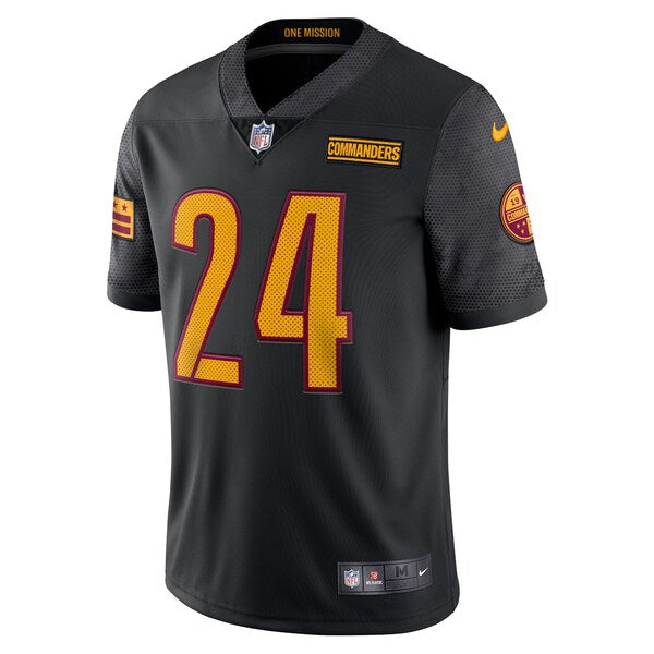 Antonio Gibson Washington Commanders Nike Alternate Vapor Limited Jersey - Black/Burgundy/White - Image 3