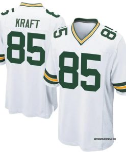 Tucker Kraft Green Bay Packers Nike  Game Jersey -  White