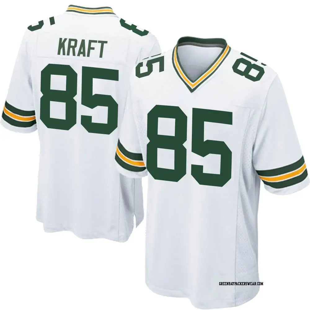 Tucker Kraft Green Bay Packers Nike Game Jersey - White
