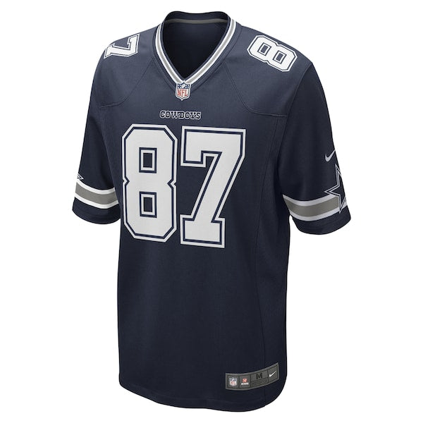 Jake Ferguson Dallas Cowboys Nike Game Jersey - Navy/White - Image 4