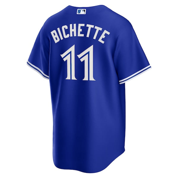 Bo Bichette Toronto Blue Jays Nike Alternate Replica Player Name Jersey - Royal/Powder Blue - Image 4