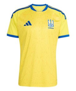 Alternative view of Ukraine National Team adidas FIFA x World Cup 2026 Home Replica Jersey - Yellow