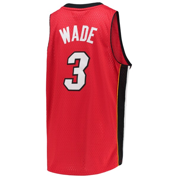 Dwyane Wade Miami Heat Youth 2005/06 Hardwood Classics Swingman Jersey - Red - Image 3