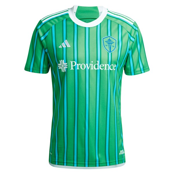 Seattle Sounders FC adidas 2024 The Anniversary Kit Replica Custom Jersey?ยจC Green - Image 2