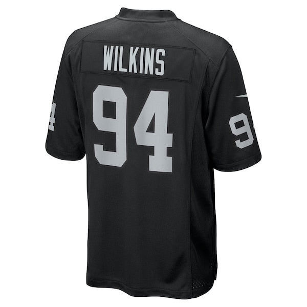 Christian Wilkins Las Vegas Raiders Nike Team Game Jersey - Black - Image 3