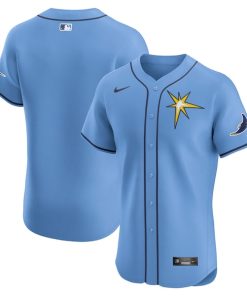 Tampa Bay Rays Nike Alternate Elite Jersey - Light Blue/White