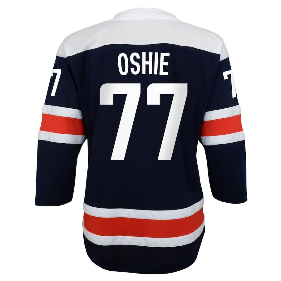 TJ Oshie Washington Capitals Youth 2020/21 Alternate Replica Player Jersey - Navy - Image 3