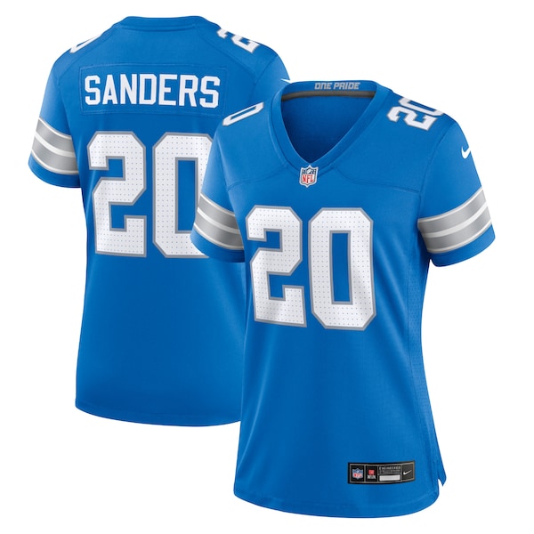 Barry Sanders Detroit Lions Nike Women's Retired Player Game Jersey - Blue - Image 2