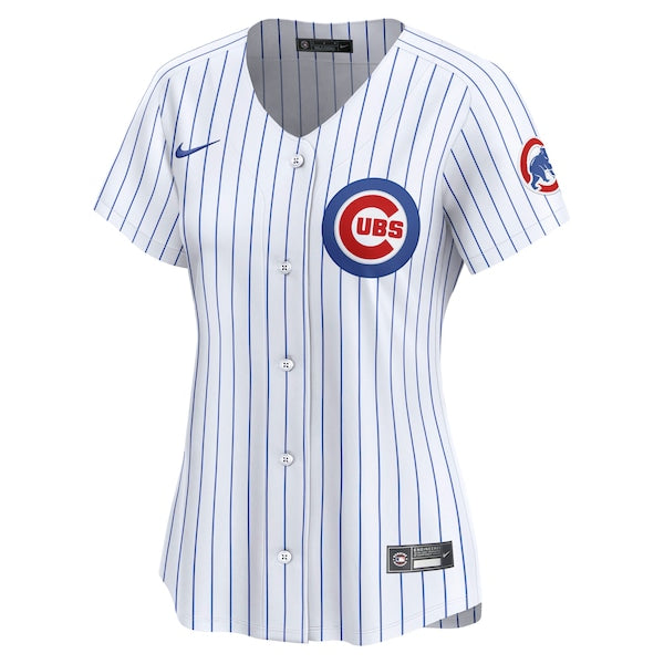 Chicago Cubs Nike Women's Home Limited Jersey - White - Image 2