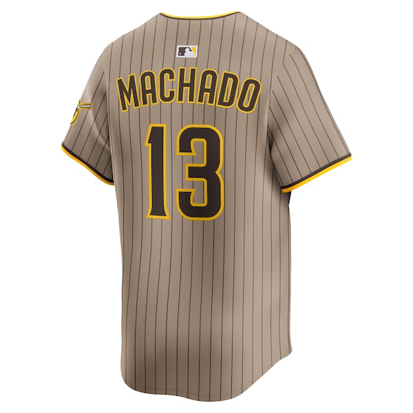 Manny Machado San Diego Padres Nike Alternate Limited Player Jersey - Khaki - Image 3