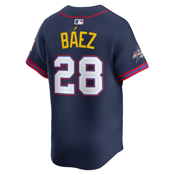 Javier B¨¢ez American League Nike 2025 All-Star Edition Limited Player Jersey - Navy - Image 3