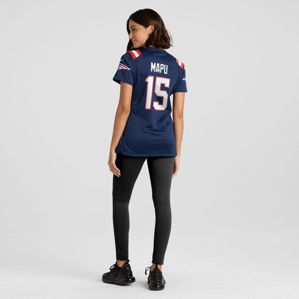 Marte Mapu New England Patriots Nike Women's Game Jersey - Navy - Image 5