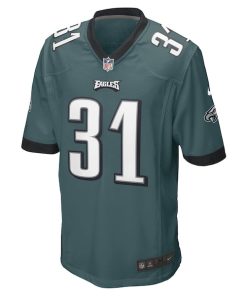 Alternative view of Mario Goodrich Philadelphia Eagles Nike Game Player Jersey - Midnight Green