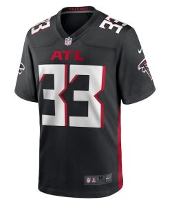 Alternative view of Antonio Hamilton Atlanta Falcons Nike Game Jersey -  Black