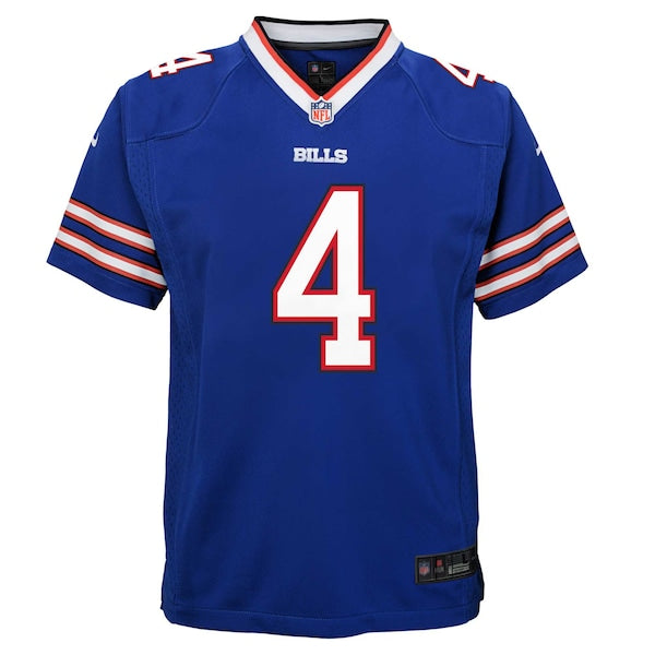 James Cook Buffalo Bills Nike Youth Game Jersey - Royal - Image 2