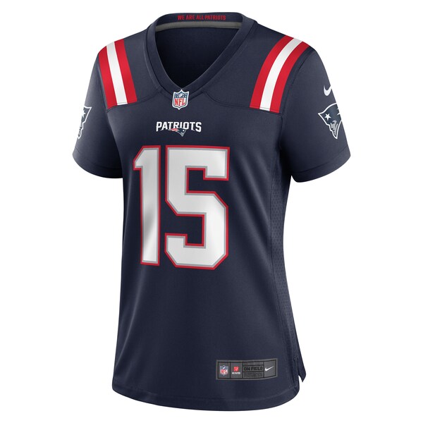 Ezekiel Elliott New England Patriots Nike Women's Game Player Jersey - Navy/Red/White - Image 3