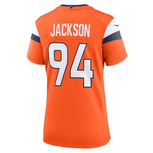 Jordan Jackson Denver Broncos Nike Women's Team Game Jersey - Orange - Image 4