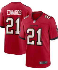 Mike Edwards Tampa Bay Buccaneers Nike  Game Jersey -  Red