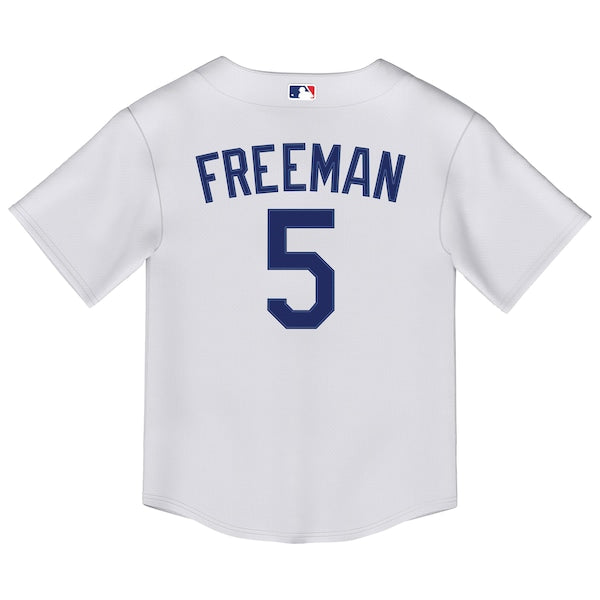 Freddie Freeman Los Angeles Dodgers Nike Toddler Home Replica 2.0 Player Jersey - White - Image 3