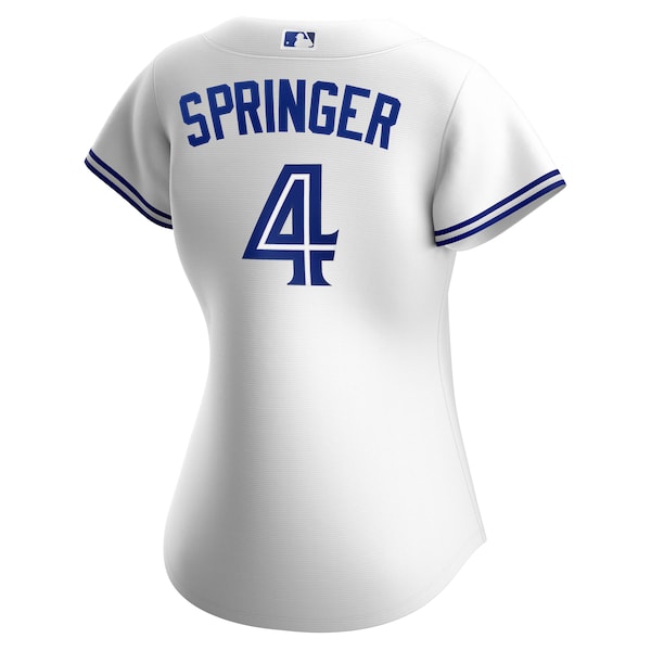 George Springer Toronto Blue Jays Nike Women's Home Replica Jersey - White - Image 3