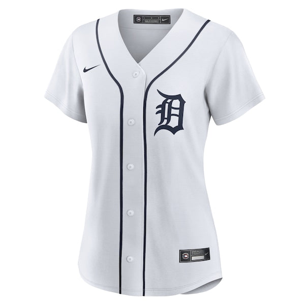 Jace Jung Detroit Tigers Nike Women's Home Replica Jersey - White - Image 2