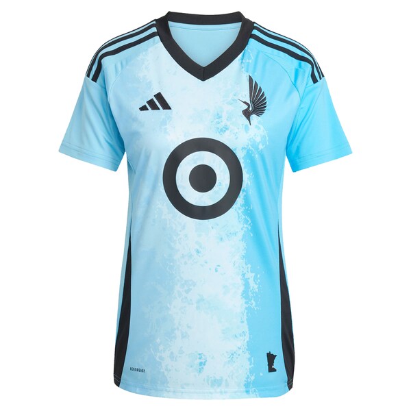 Minnesota United FC adidas Women's 2025 CONVERGENCE Replica Jersey - Blue - Image 2
