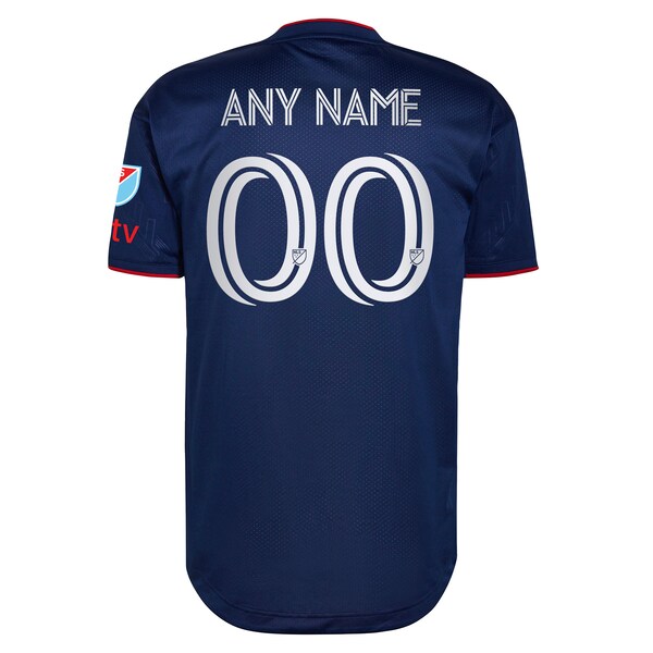 Chicago Fire adidas 2024 Water Tower Kit Authentic Custom Jersey - Blue - Image 3