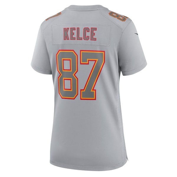 Travis Kelce Kansas City Chiefs Nike Women's Super Bowl LVIII Atmosphere Fashion Game Jersey - Gray - Image 3
