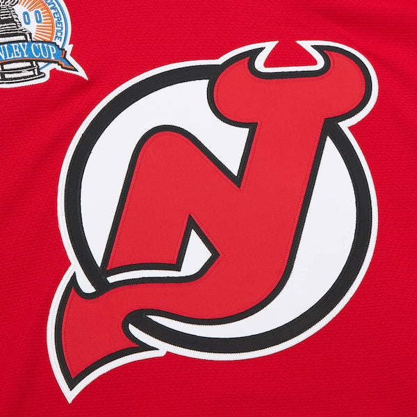 Scott Niedermayer New Jersey Devils Big & Tall 1999/00 Blue Line 2.0 Jersey - Red - Image 4