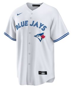 Alternative view of Toronto Blue Jays Nike #1 Dad Home Replica Jersey - White