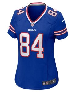 Alternative view of Zach Davidson Buffalo Bills Nike Women's Game Player Jersey - Royal