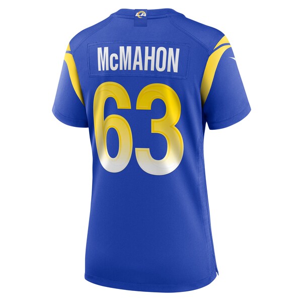 Dylan McMahon Los Angeles Rams Nike Women's Team Game Jersey - Royal - Image 3