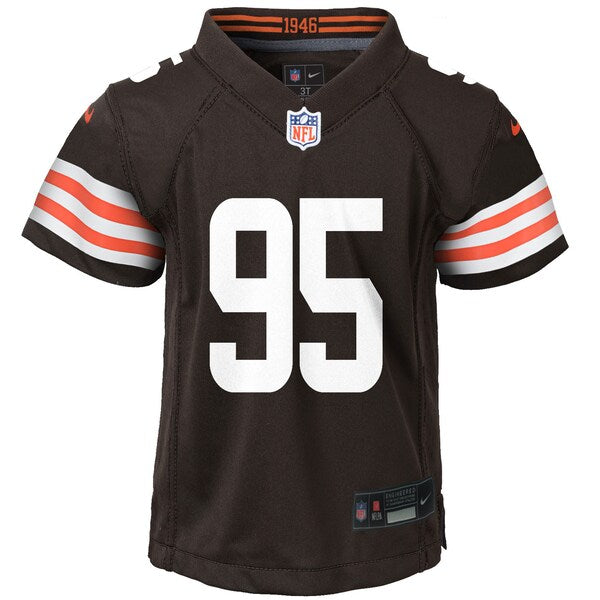 Myles Garrett Cleveland Browns Nike Preschool Player Game Jersey - Brown - Image 2