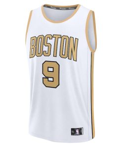 Alternative view of Derrick White Boston Celtics  Youth 2025/26 City Edition Fast Break Jersey - White