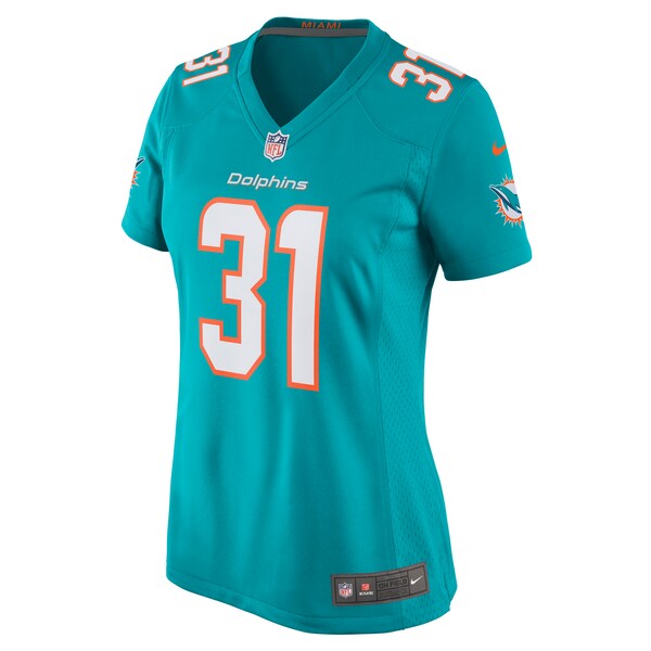 Raheem Mostert Miami Dolphins Nike Women's Game Jersey - Aqua - Image 2