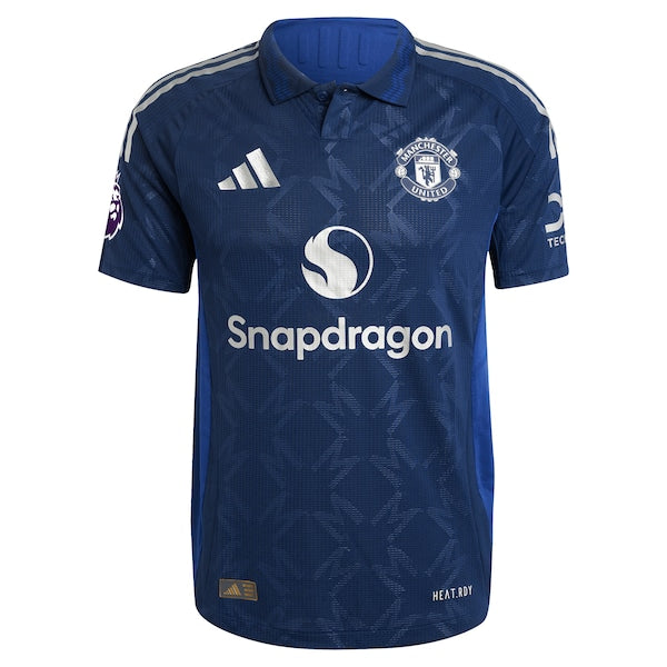Manchester United adidas 2024/25 Away Authentic Custom Jersey - Navy - Image 4