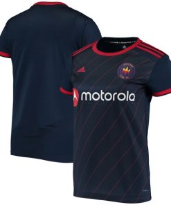 Chicago Fire adidas Women's 2020 Replica Primary Jersey - Navy