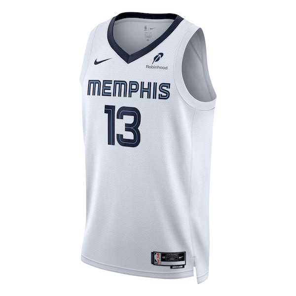 Jaren Jackson Jr. Memphis Grizzlies Nike Unisex Swingman Badge Player Jersey - Association Edition - White - Image 2