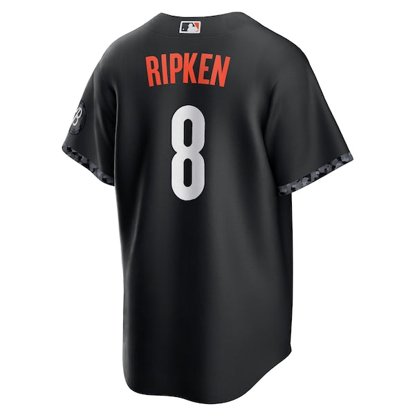 Cal Ripken?Baltimore Orioles Nike 2023 City Connect Replica Player Jersey - Black - Image 3