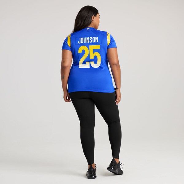 Quindell Johnson Los Angeles Rams Nike Women's Team Game Jersey - Royal - Image 7