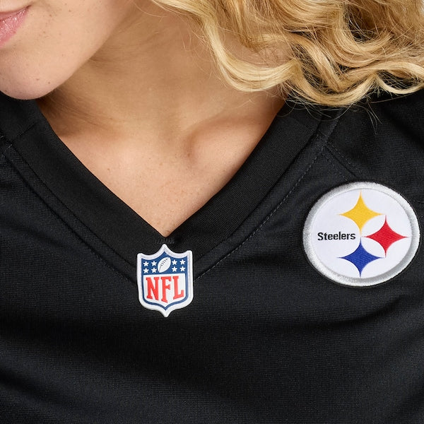 T.J. Watt Pittsburgh Steelers Nike Women's Game Jersey - Black - Image 8