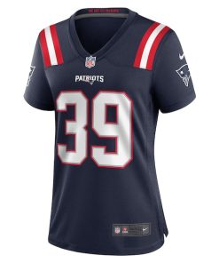 Alternative view of Corliss Waitman New England Patriots Nike Women's Team Game Jersey -  Navy